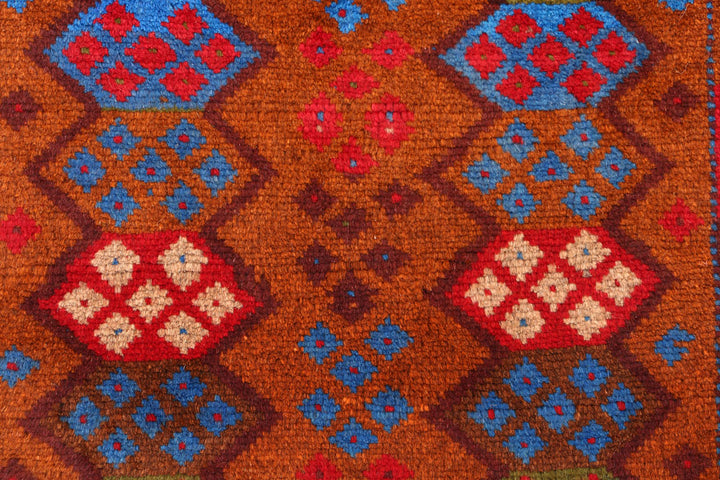 Multi Colored Baluchi 3' 3 x 5' 1 - No. 55164 - ALRUG Rug Store