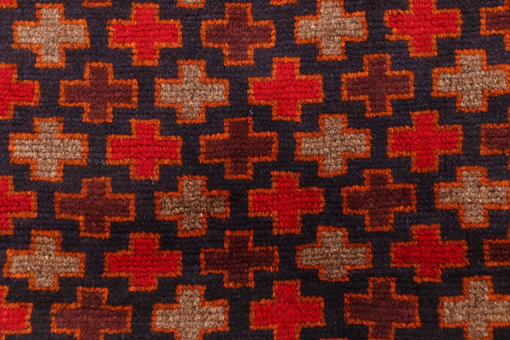 Multi Colored Baluchi 3' 3 x 4' 7 - No. 55168 - ALRUG Rug Store