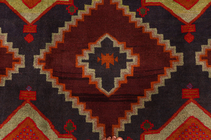 Multi Colored Baluchi 6' x 7' 5 - No. 55169 - ALRUG Rug Store