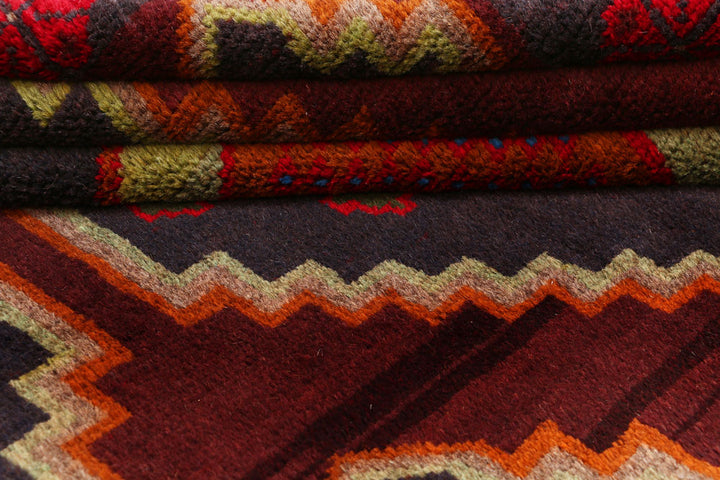 Multi Colored Baluchi 6' x 7' 5 - No. 55169 - ALRUG Rug Store