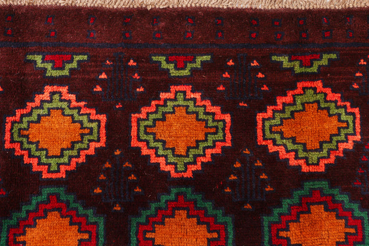 Multi Colored Baluchi 6' 2 x 8' 1 - No. 55170 - ALRUG Rug Store
