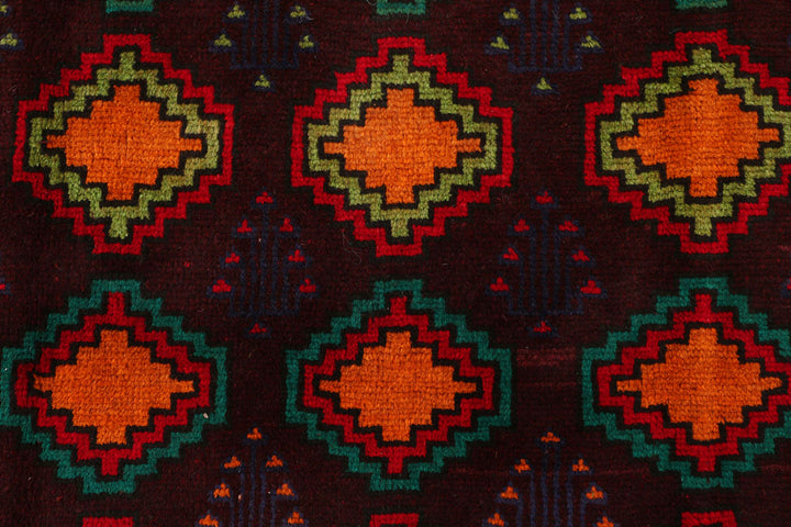 Multi Colored Baluchi 6' 2 x 8' 1 - No. 55170 - ALRUG Rug Store