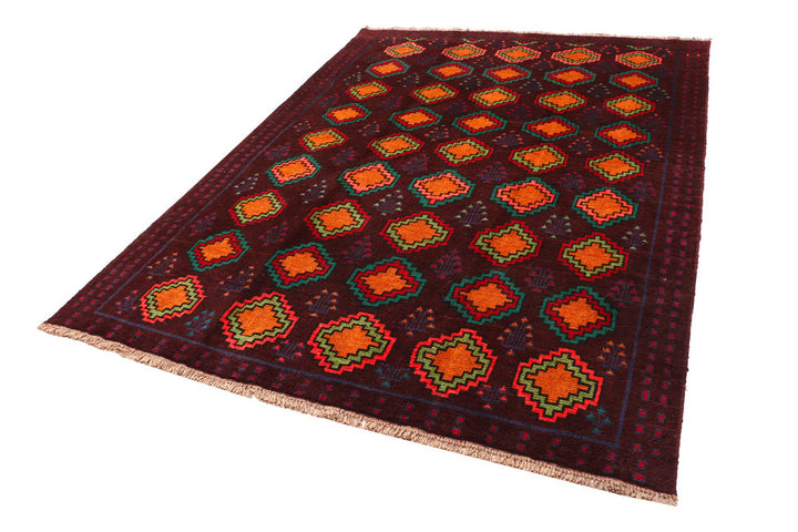 Multi Colored Baluchi 6' 2 x 8' 1 - No. 55170 - ALRUG Rug Store