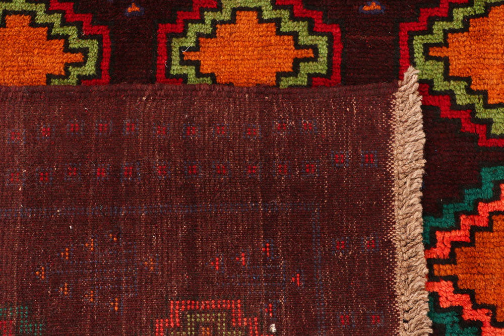 Multi Colored Baluchi 6' 2 x 8' 1 - No. 55170 - ALRUG Rug Store