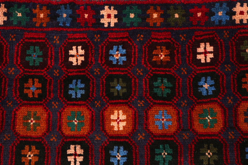 Multi Colored Baluchi 6' x 7' 10 - No. 55171 - ALRUG Rug Store