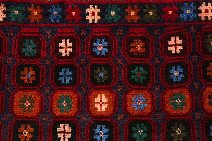 Multi Colored Baluchi 6' x 7' 10 - No. 55171 - ALRUG Rug Store