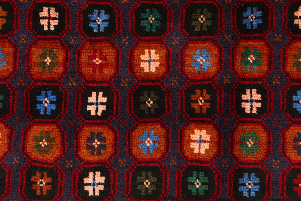 Multi Colored Baluchi 6' x 7' 10 - No. 55171 - ALRUG Rug Store