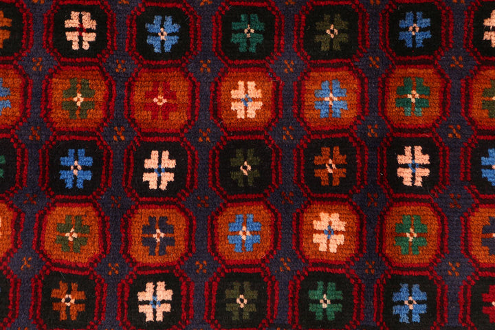 Multi Colored Baluchi 6' x 7' 10 - No. 55171 - ALRUG Rug Store