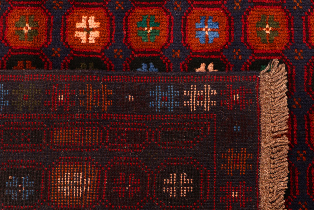 Multi Colored Baluchi 6' x 7' 10 - No. 55171 - ALRUG Rug Store