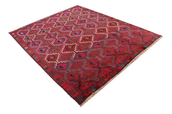 Maroon Baluchi 5' 11 x 7' 3 - No. 55172 - ALRUG Rug Store