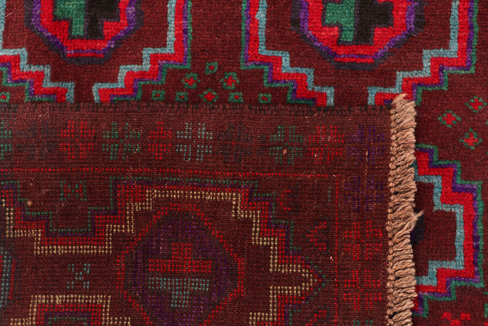 Maroon Baluchi 5' 11 x 7' 3 - No. 55172 - ALRUG Rug Store