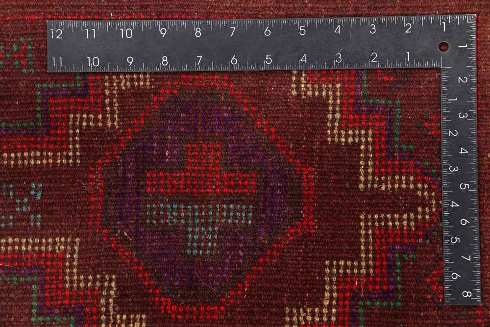 Maroon Baluchi 5' 11 x 7' 3 - No. 55172 - ALRUG Rug Store