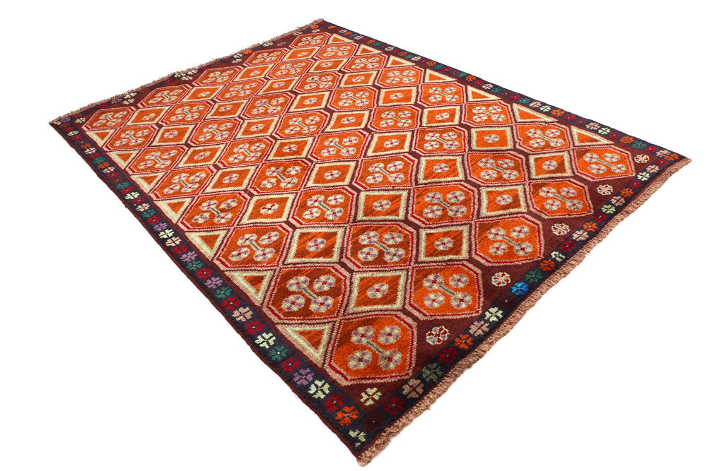 Multi Colored Baluchi 5' 11 x 7' 9 - No. 55174 - ALRUG Rug Store