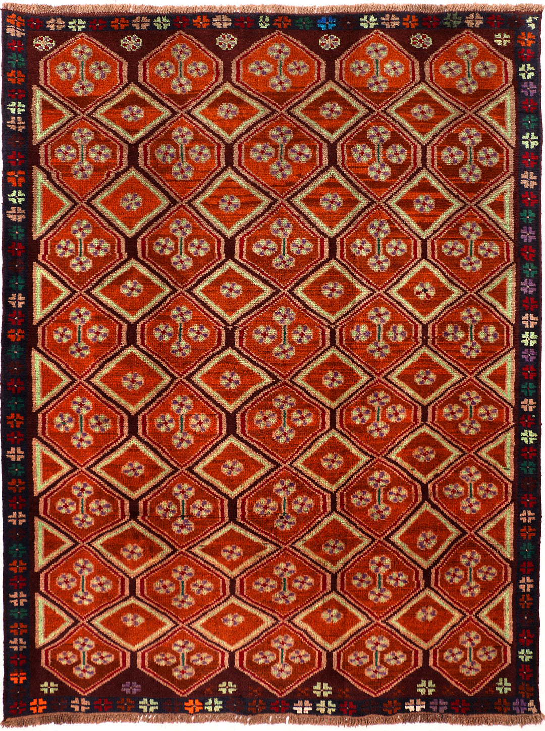 Multi Colored Baluchi 5' 11 x 7' 9 - No. 55174 - ALRUG Rug Store