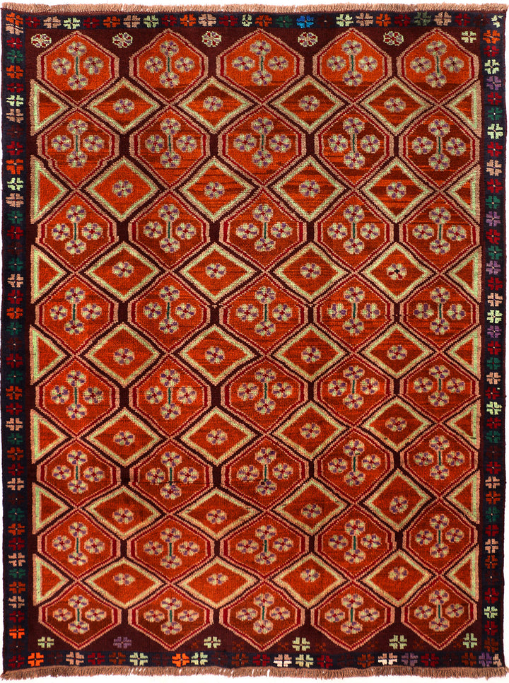 Multi Colored Baluchi 5' 11 x 7' 9 - No. 55174 - ALRUG Rug Store