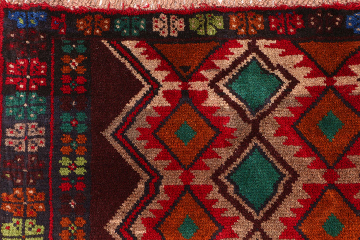 Multi Colored Baluchi 6' 3 x 7' 10 - No. 55179 - ALRUG Rug Store