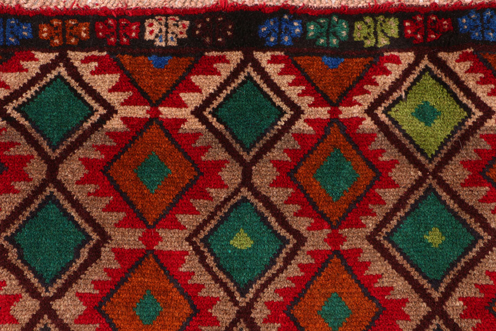 Multi Colored Baluchi 6' 3 x 7' 10 - No. 55179 - ALRUG Rug Store