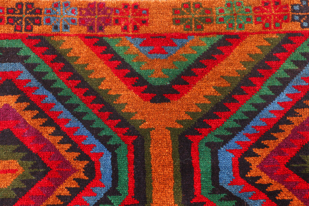 Multi Colored Baluchi 5' 10 x 7' 10 - No. 55181 - ALRUG Rug Store