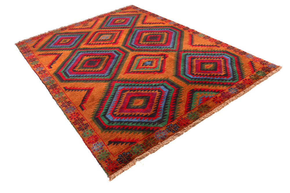 Multi Colored Baluchi 5' 10 x 7' 10 - No. 55181 - ALRUG Rug Store