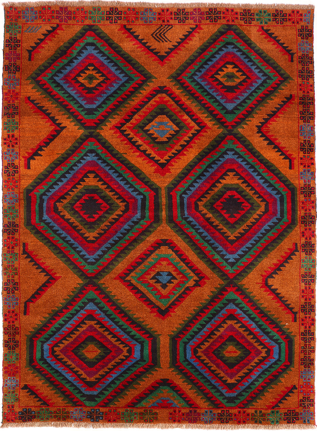 Multi Colored Baluchi 5' 10 x 7' 10 - No. 55181 - ALRUG Rug Store