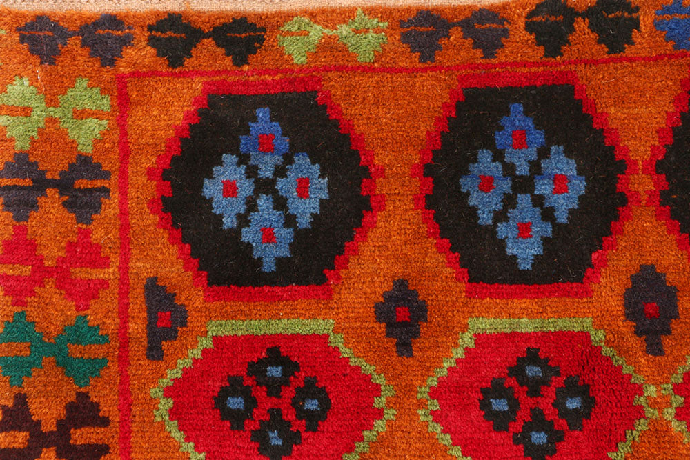 Multi Colored Baluchi 6' 1 x 7' 11 - No. 55182 - ALRUG Rug Store