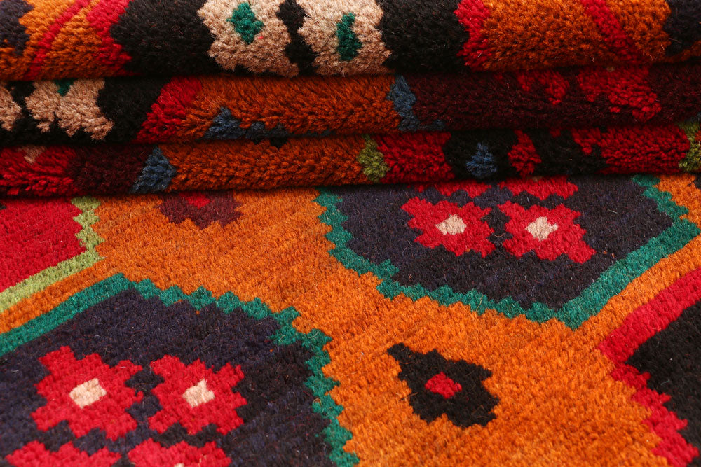 Multi Colored Baluchi 6' 1 x 7' 11 - No. 55182 - ALRUG Rug Store