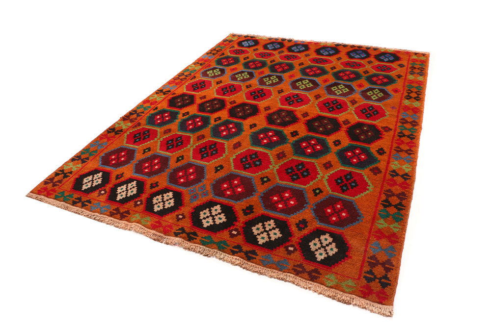 Multi Colored Baluchi 6' 1 x 7' 11 - No. 55182 - ALRUG Rug Store