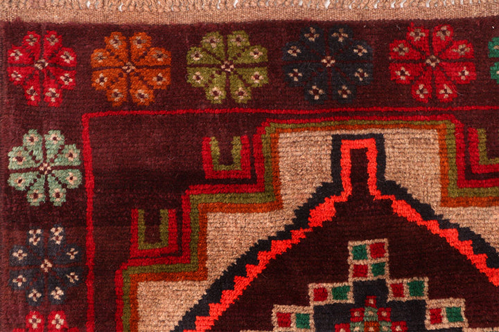 Multi Colored Baluchi 5' 10 x 8' 2 - No. 55185 - ALRUG Rug Store