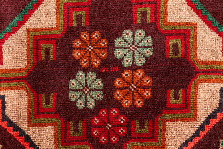 Multi Colored Baluchi 5' 10 x 8' 2 - No. 55185 - ALRUG Rug Store