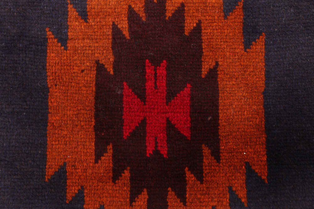 Red Baluchi 2' 6 x 11' 8 - No. 55188 - ALRUG Rug Store