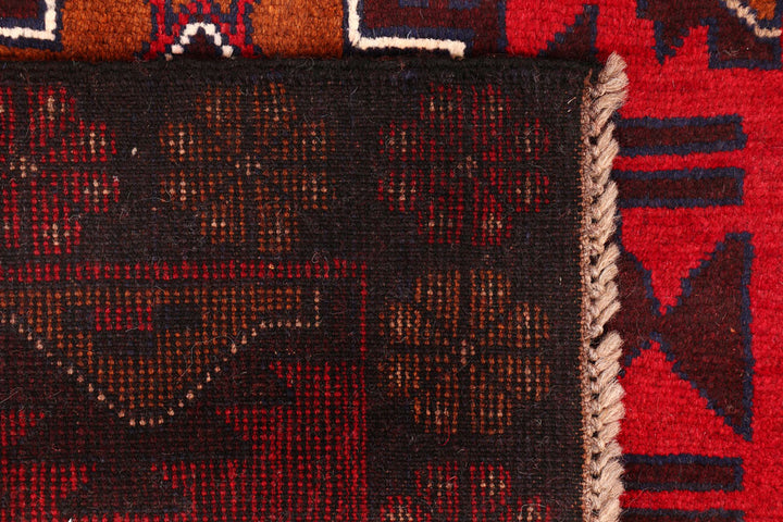 Red Baluchi 2' 8 x 12' 2 - No. 55189 - ALRUG Rug Store