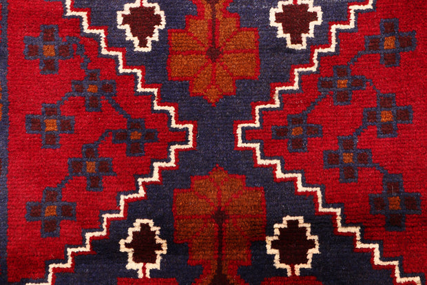 Midnight Blue Baluchi 2' 8 x 12' 10 - No. 55195 - ALRUG Rug Store