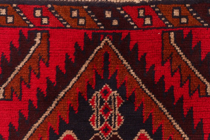 Multi Colored Baluchi 2' 8 x 12' 3 - No. 55198 - ALRUG Rug Store