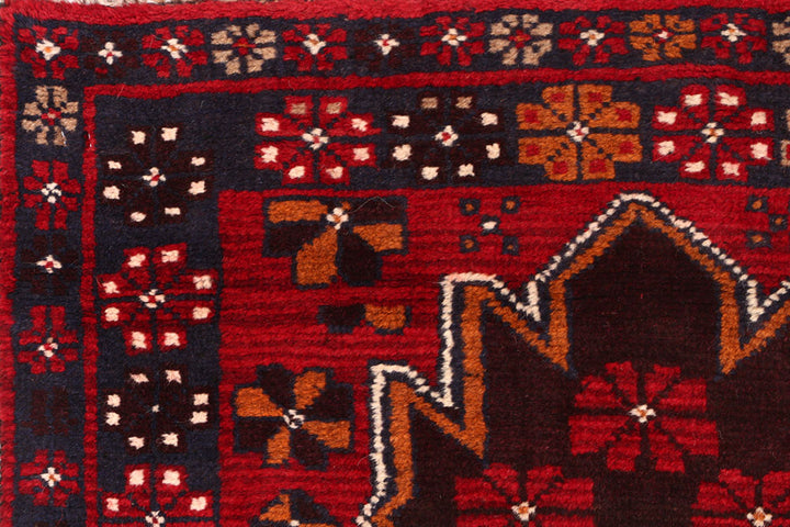 Dark Red Baluchi 2' 9 x 13' 2 - No. 55199 - ALRUG Rug Store