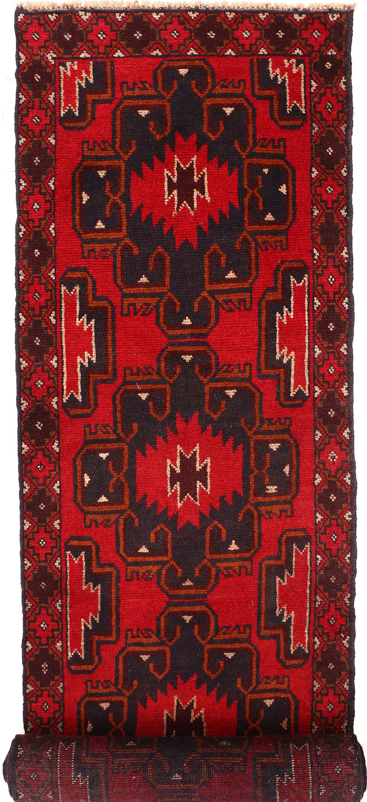Baluchi 2' 7 x 12' 9 - No. 55200 - ALRUG Rug Store