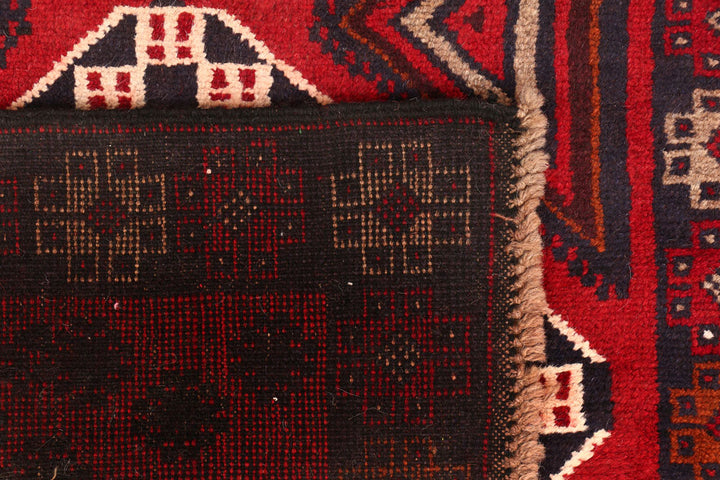 Firebrick Baluchi 2' 11 x 13' 1 - No. 55204 - ALRUG Rug Store