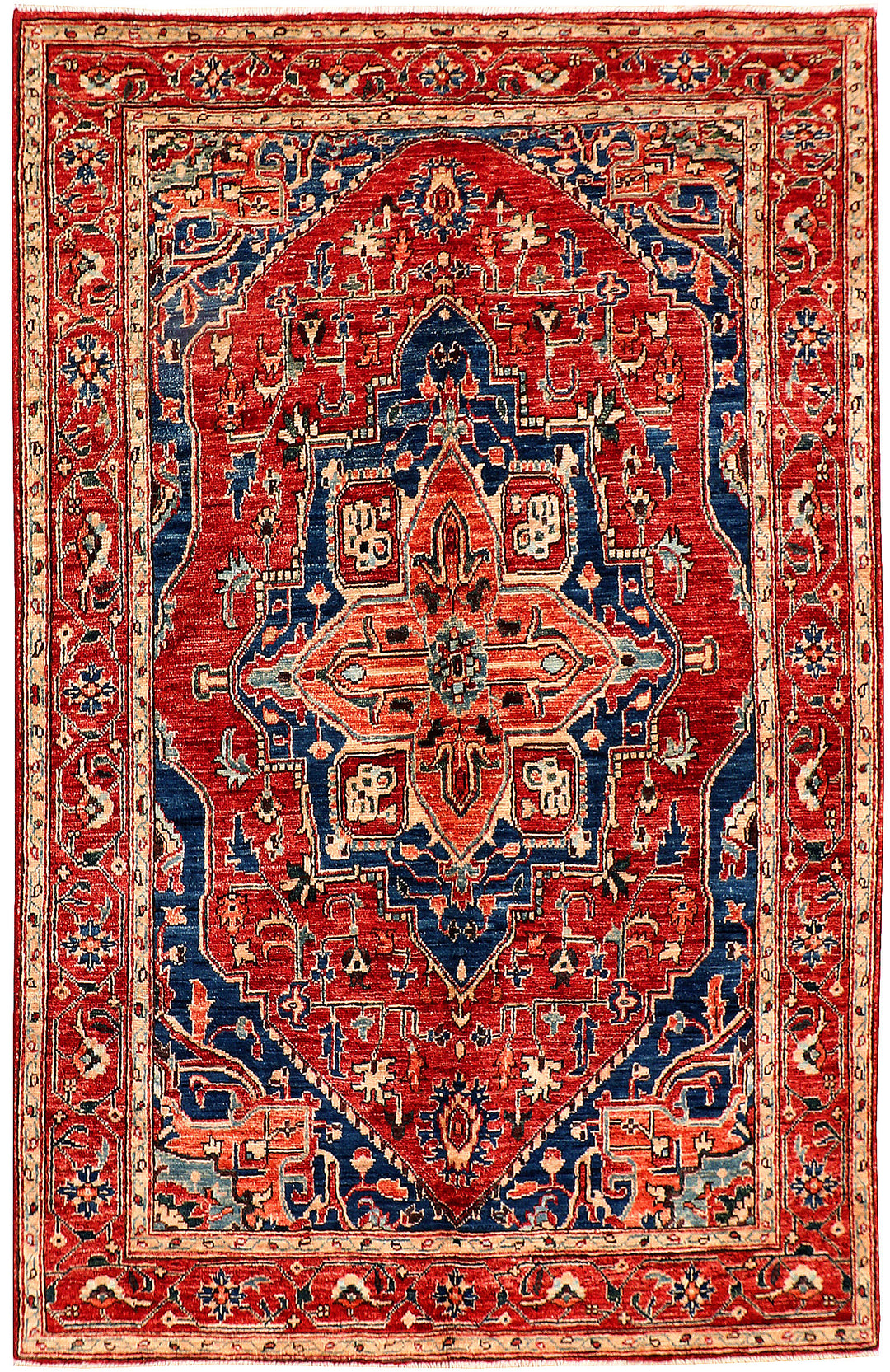 Firebrick Ziegler 3' 11 x 6' 1 - No. 55505 - ALRUG Rug Store