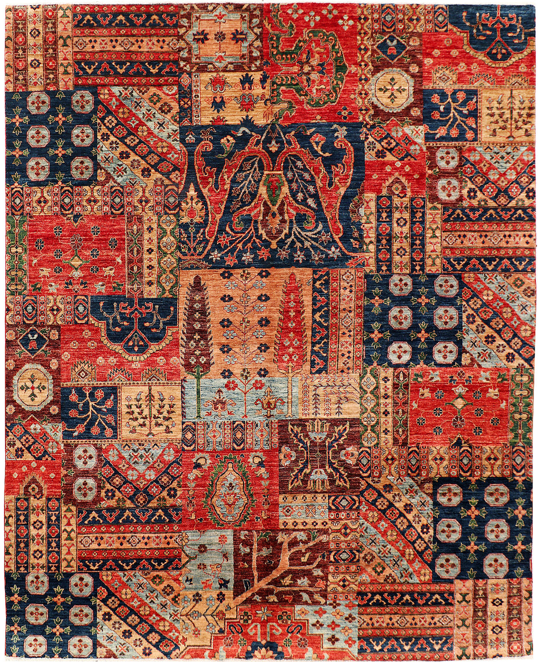 Multi Colored Oushak 7' 9 x 9' 7 - No. 55514 - ALRUG Rug Store