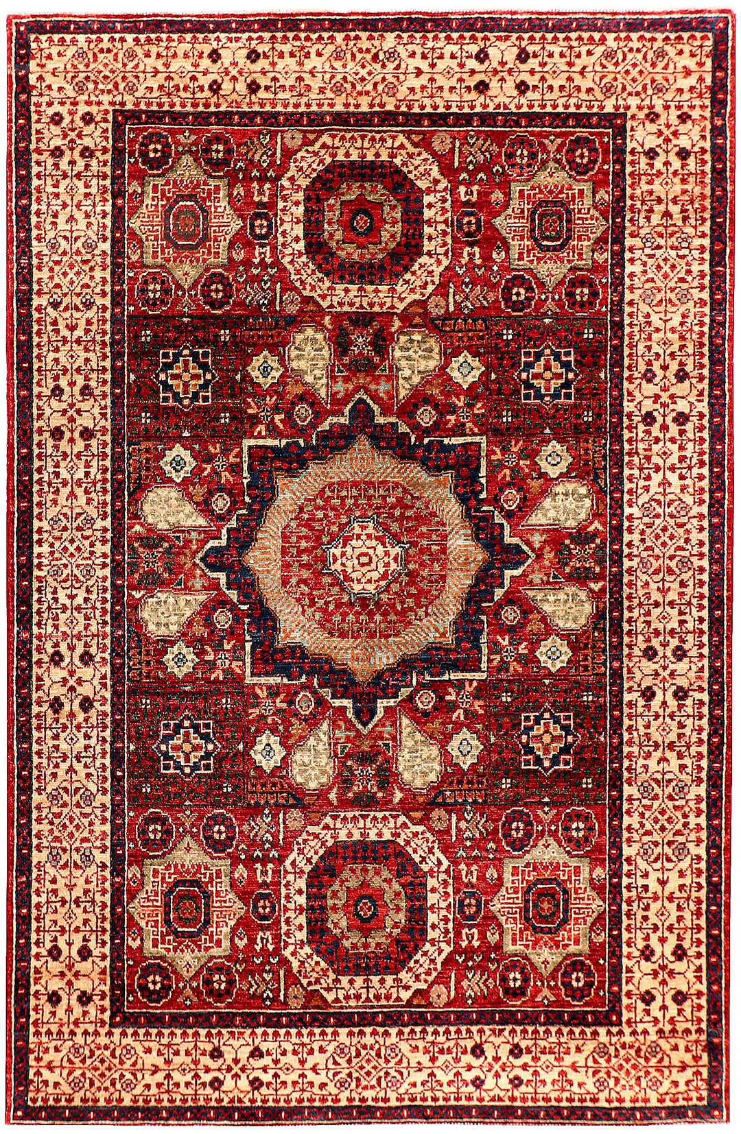 Mamluk 4' x 6' 1 - No. 55531 - ALRUG Rug Store