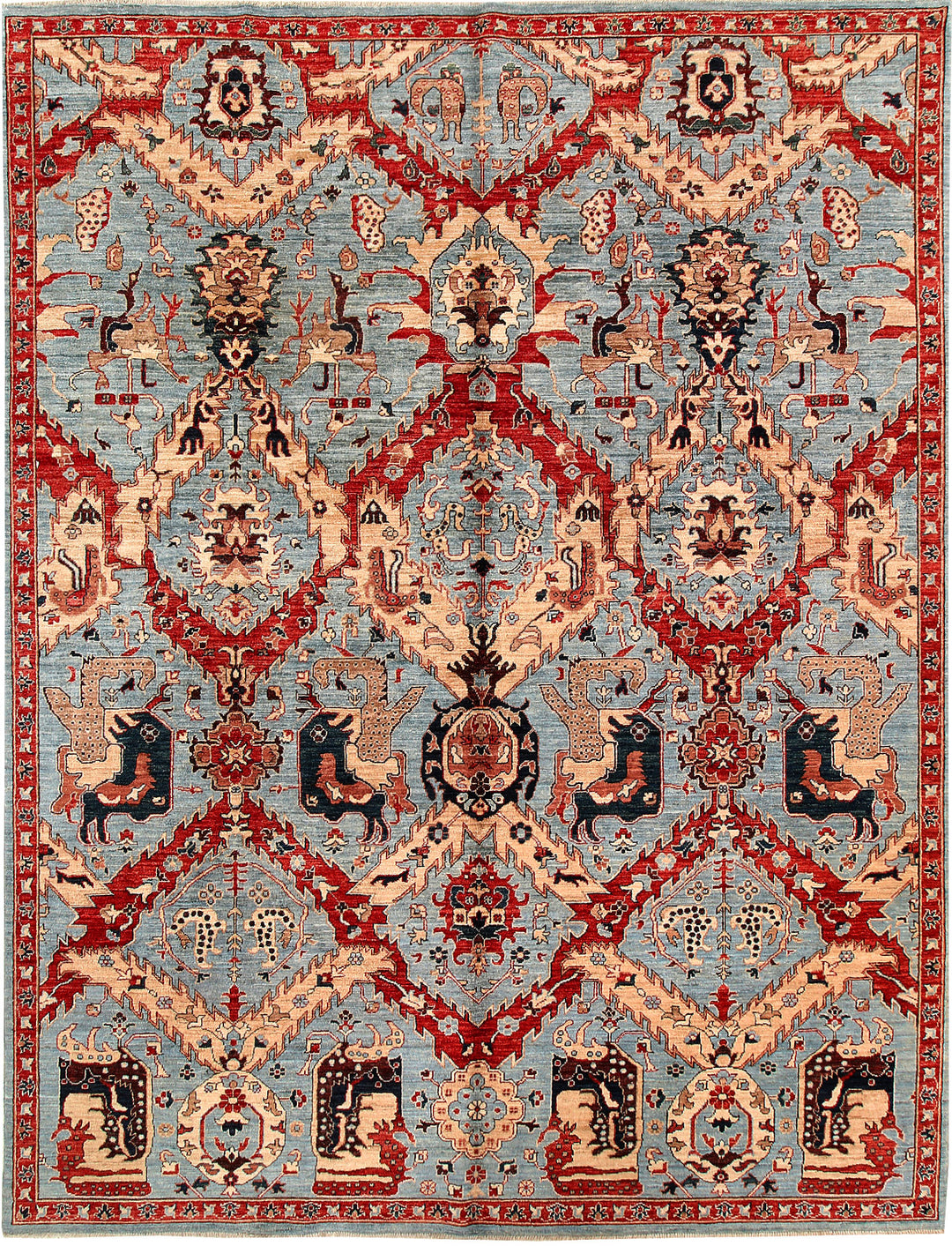 Light Slate Grey Ziegler 7' 9 x 10' - No. 55548 - ALRUG Rug Store