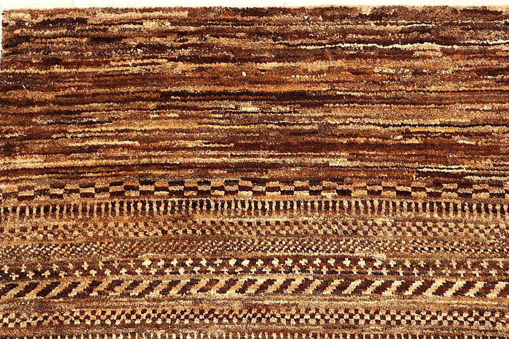Chocolate Gabbeh 6' 6 x 7' 11 - No. 55560 - ALRUG Rug Store