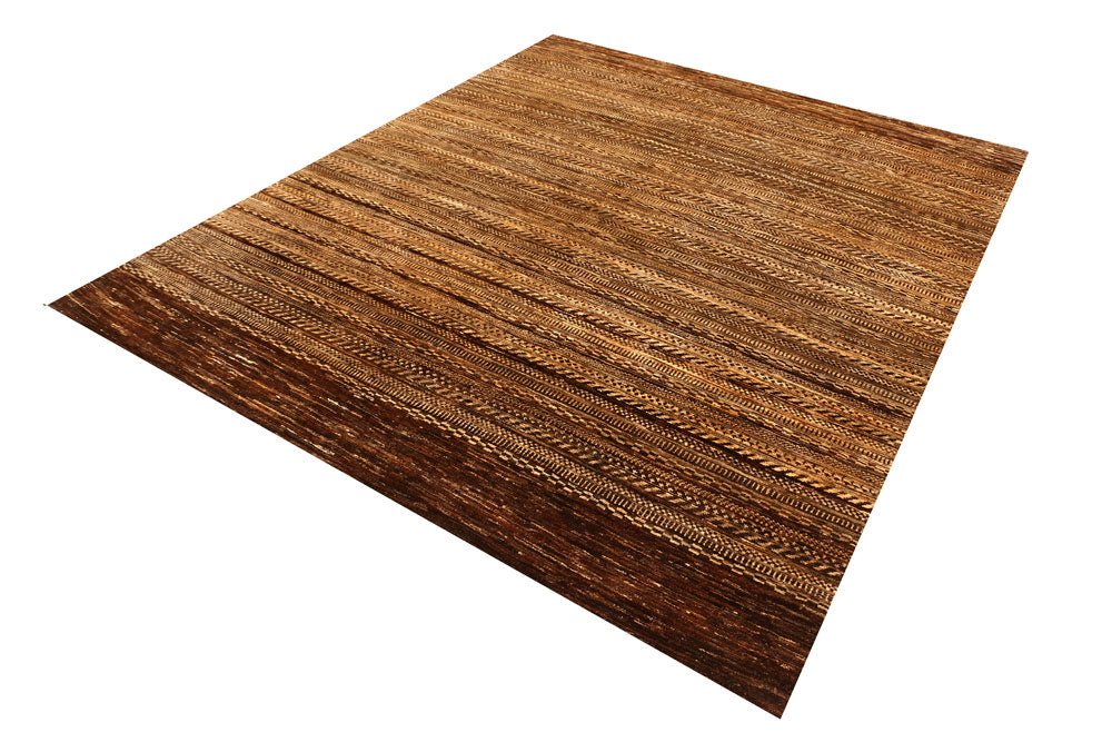 Chocolate Gabbeh 6' 6 x 7' 11 - No. 55560 - ALRUG Rug Store