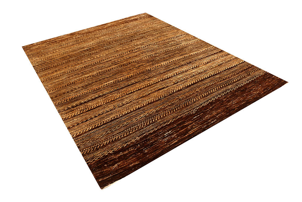 Chocolate Gabbeh 6' 6 x 7' 11 - No. 55560 - ALRUG Rug Store