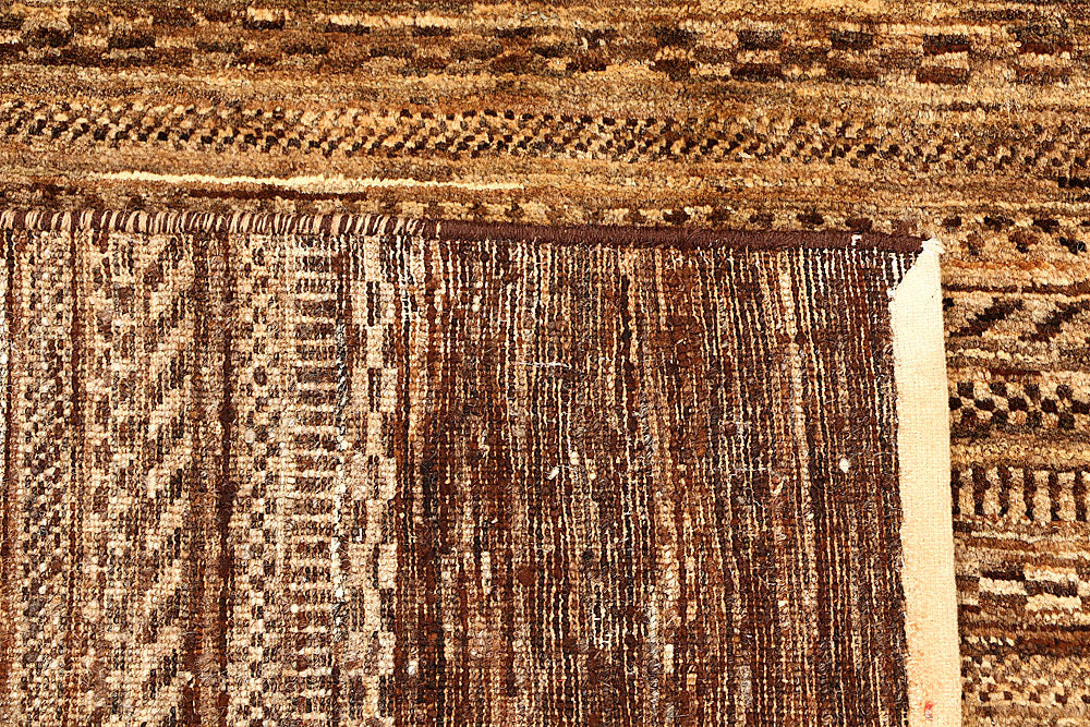 Chocolate Gabbeh 6' 6 x 7' 11 - No. 55560 - ALRUG Rug Store