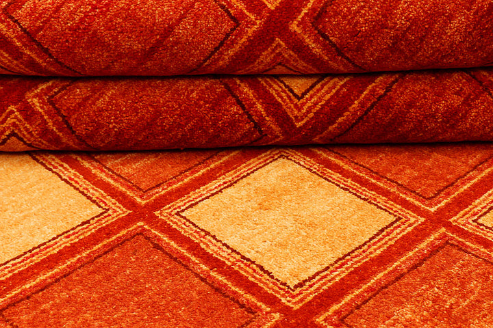 Chocolate Gabbeh 6' 6 x 10' 1 - No. 55564 - ALRUG Rug Store