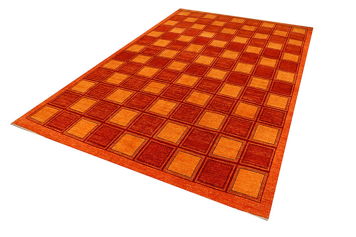 Chocolate Gabbeh 6' 6 x 10' 1 - No. 55564 - ALRUG Rug Store