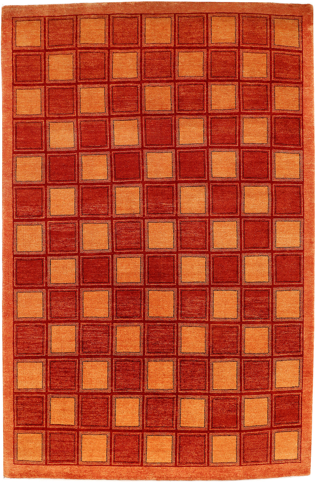 Chocolate Gabbeh 6' 6 x 10' 1 - No. 55564 - ALRUG Rug Store