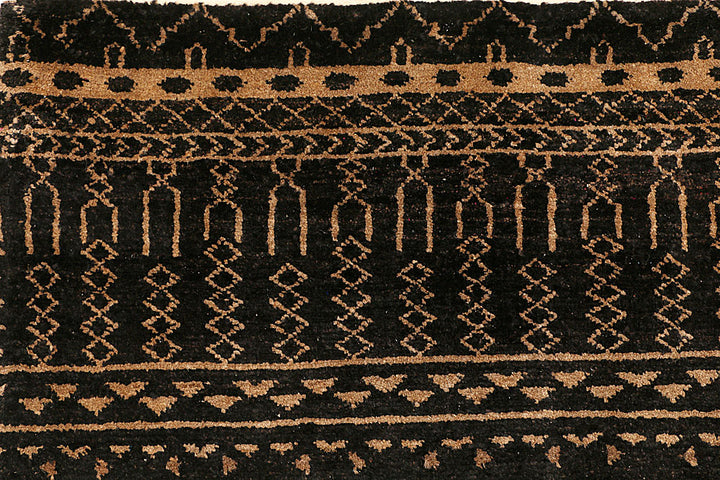 Saddle Brown Gabbeh 8' x 10' - No. 55566 - ALRUG Rug Store