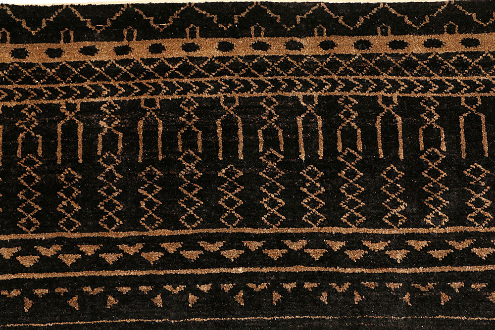 Saddle Brown Gabbeh 8' x 10' - No. 55566 - ALRUG Rug Store