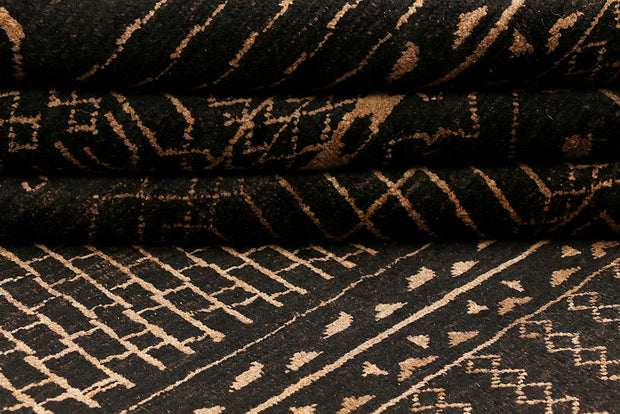 Saddle Brown Gabbeh 8' x 10' - No. 55566 - ALRUG Rug Store